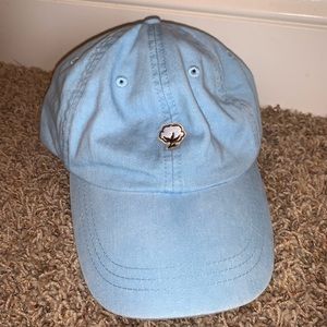 Southern shirt co cotton hat, light blue